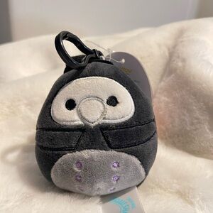 Squishmallows Aldron Plague Doctor 3.5” Clip